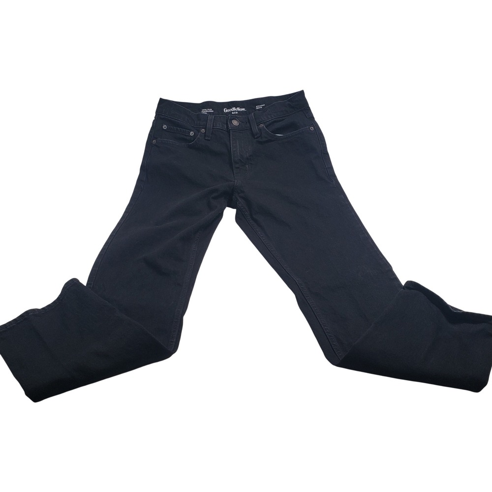 Goodfellow & Co Mens Straight Fit Jeans 30x32 Black Total Flex‎